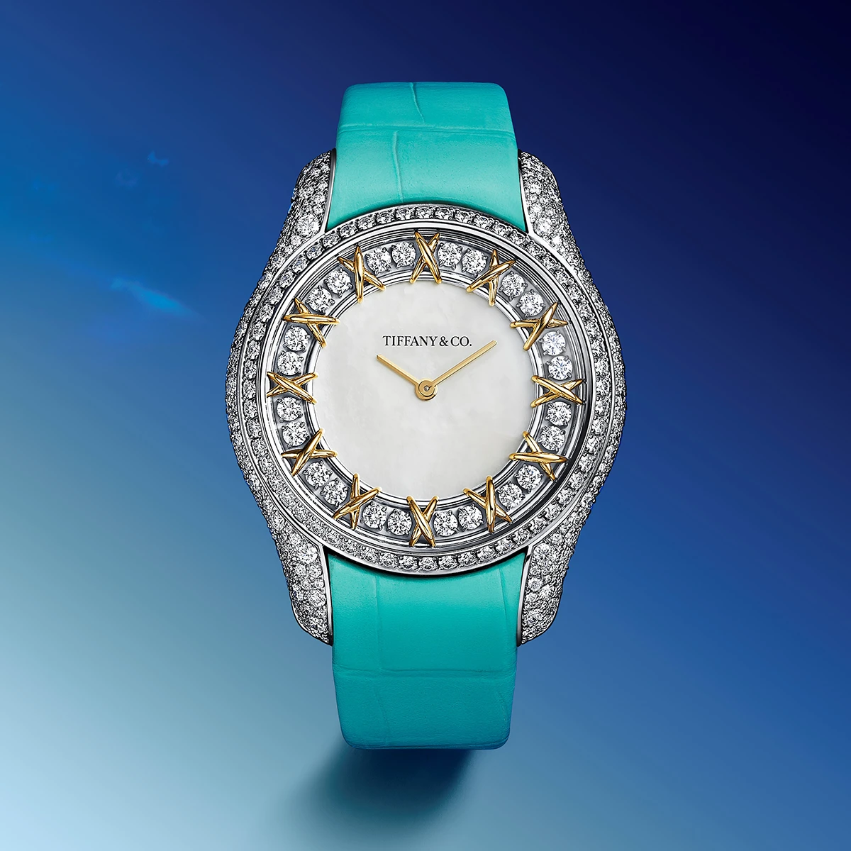 ティファニー「ジャン・シュランバージェ バイ ティファニー 16ストーン マザー オブ パール ウォッチ」