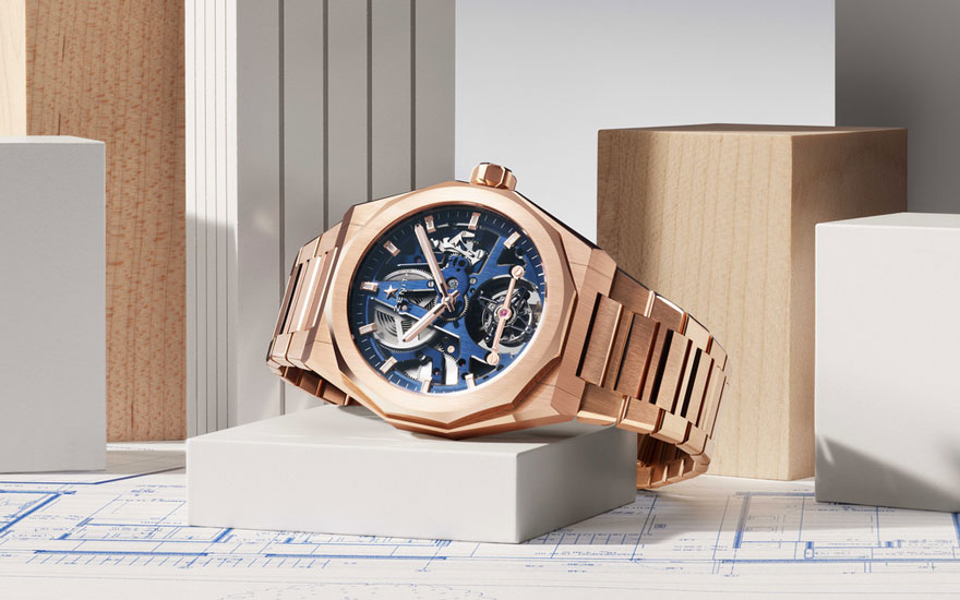 ゼニス デファイ スカイライン トゥールビヨン スケルトン