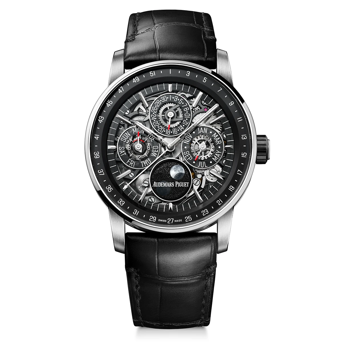 オーデマ ピゲ「CODE 11.59 バイ オーデマ ピゲ パーペチュアルカレンダー オープンワーク」Ref.26443NB.OO.D002CR.01