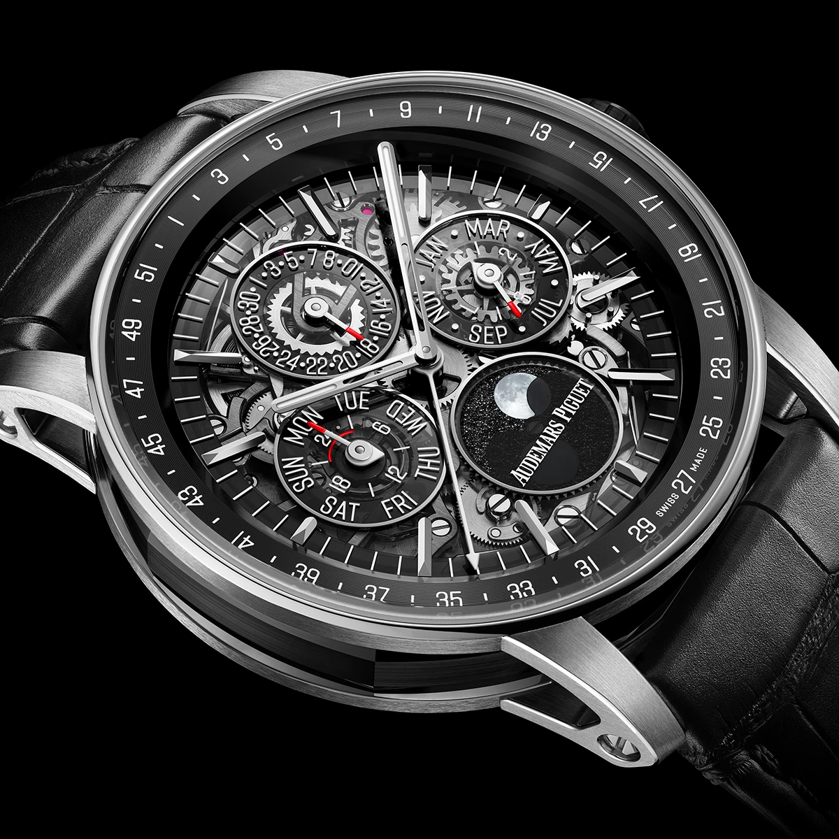 オーデマ ピゲ「CODE 11.59 バイ オーデマ ピゲ パーペチュアルカレンダー オープンワーク」Ref.26443NB.OO.D002CR.01