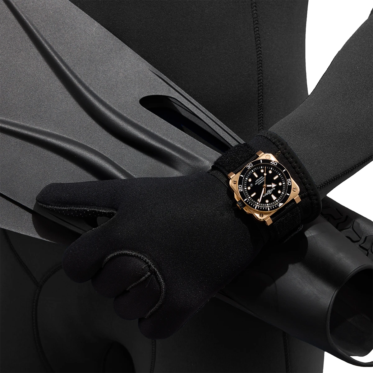 ベル&ロス「BR-03 ダイバー ブラック ブロンズ」