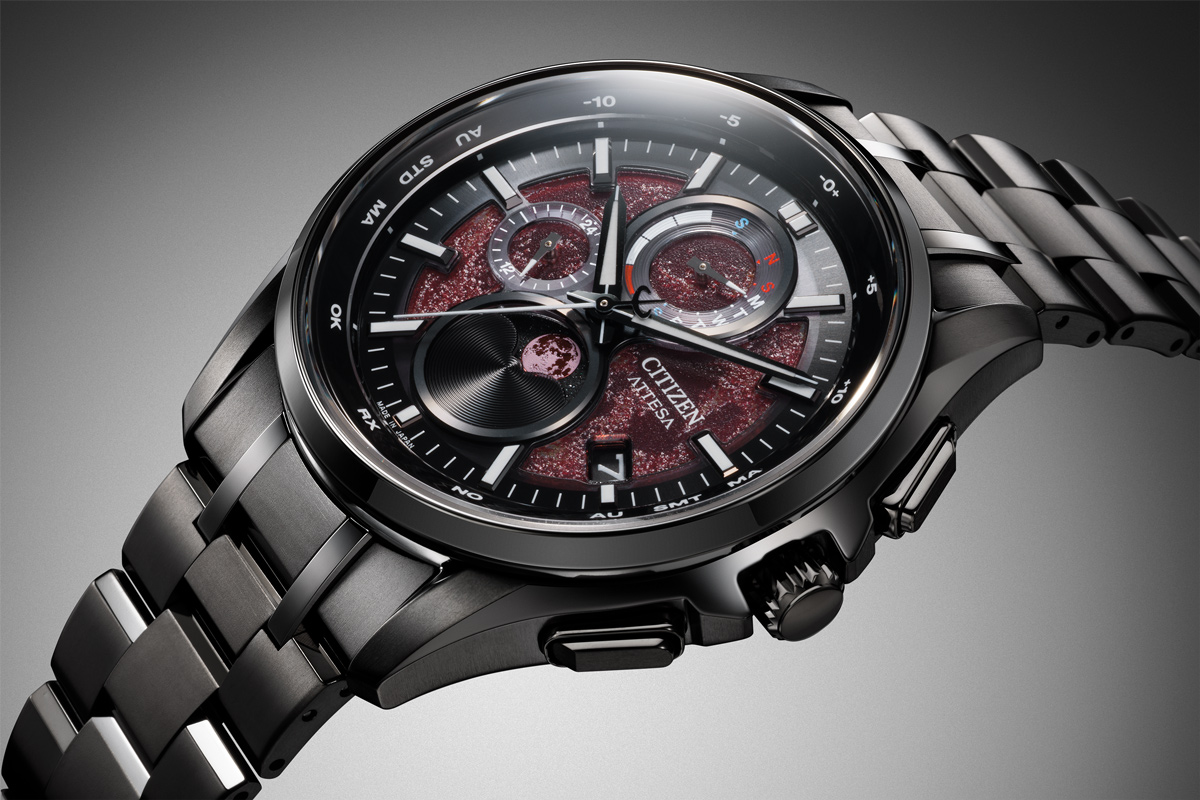 シチズン アテッサ「Shades of Red」