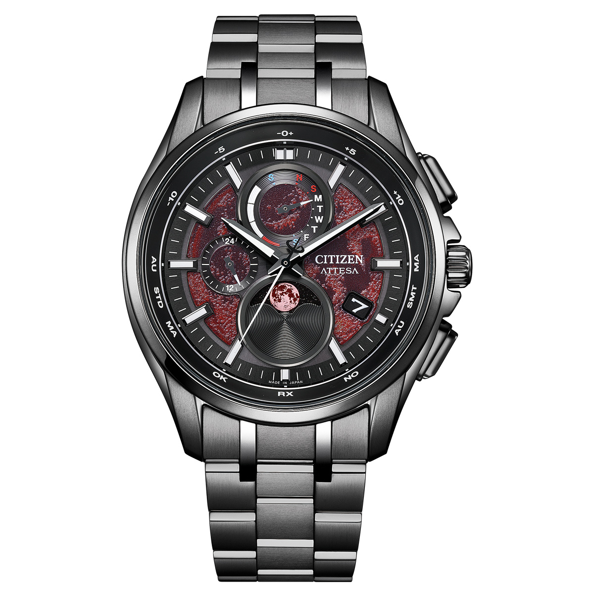 シチズン アテッサ「Shades of Red」