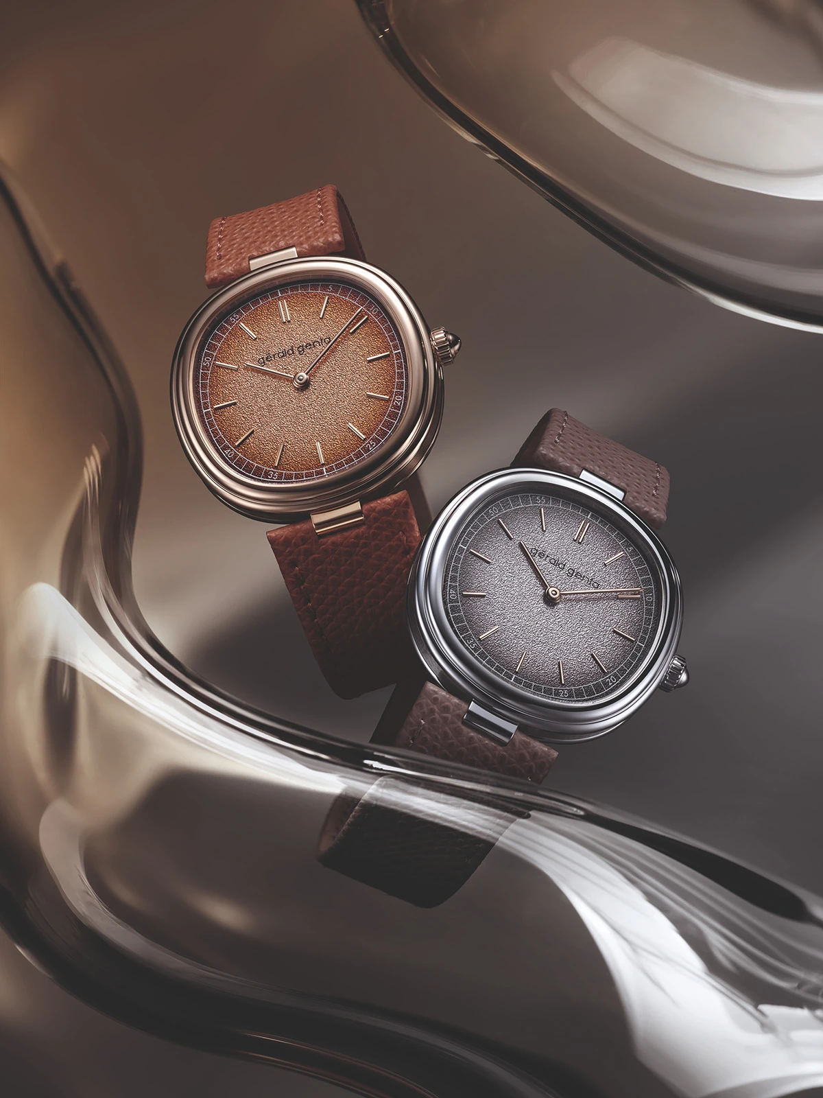 ジェラルド ジェンタ ジュネーブ タイム オンリー