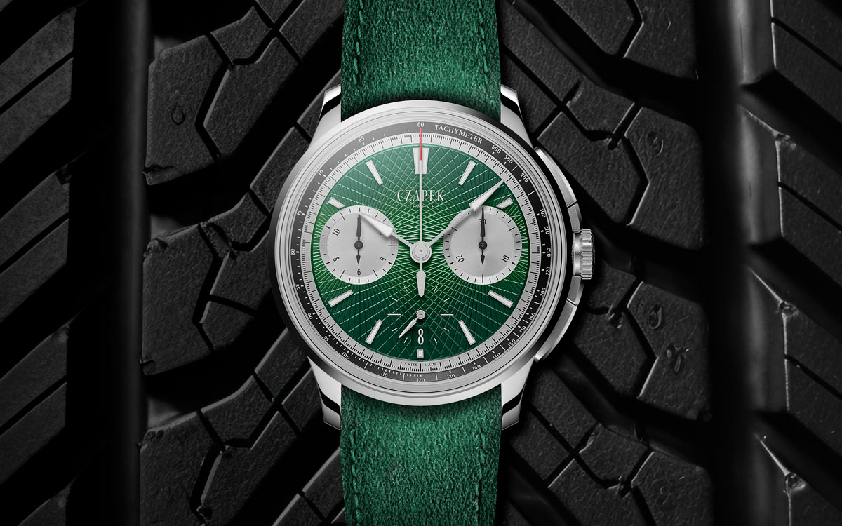 チャペック フォーブル・ド・クラコヴィ『クロスロード』ヴィクトリー・グリーン クロノグラフ