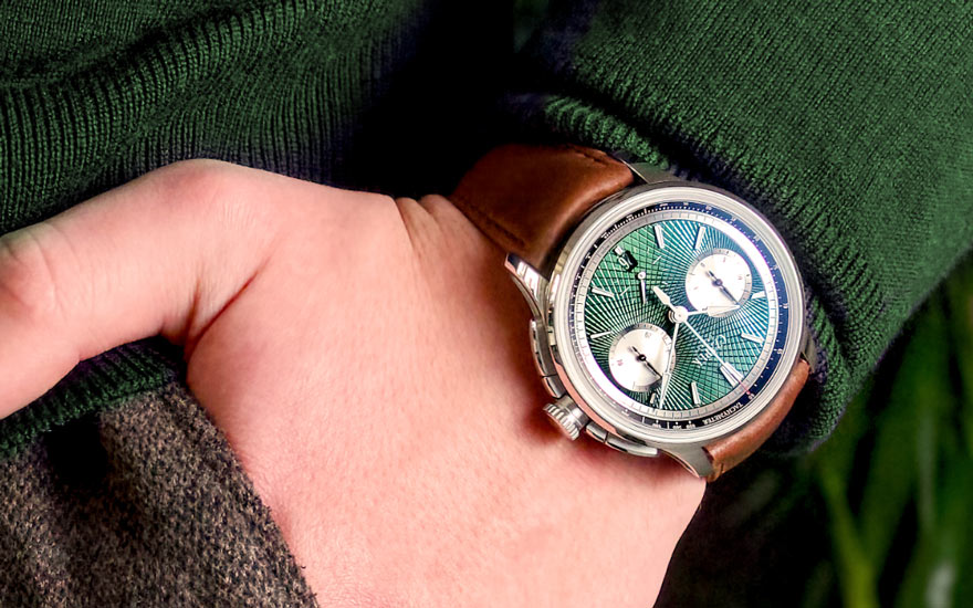 チャペック フォーブル・ド・クラコヴィ『クロスロード』ヴィクトリー・グリーン クロノグラフ