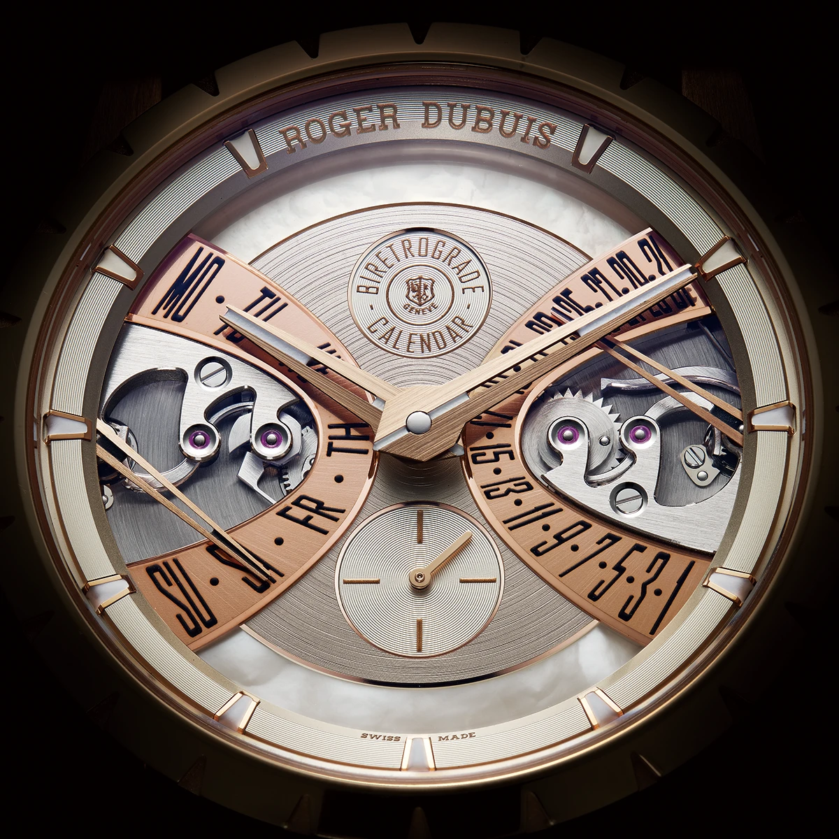 エクスカリバー モノバランシエ バイレトログラード カレンダー