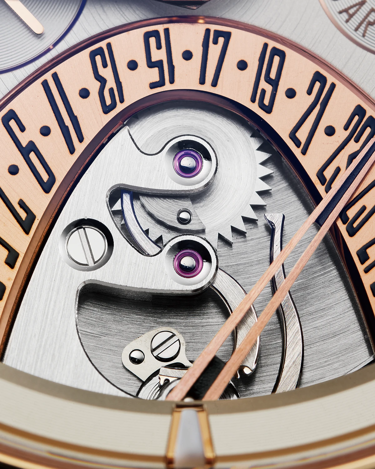 エクスカリバー モノバランシエ バイレトログラード カレンダー