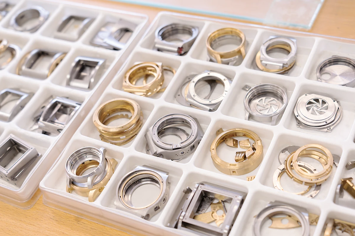 製造されたケースのサンプル