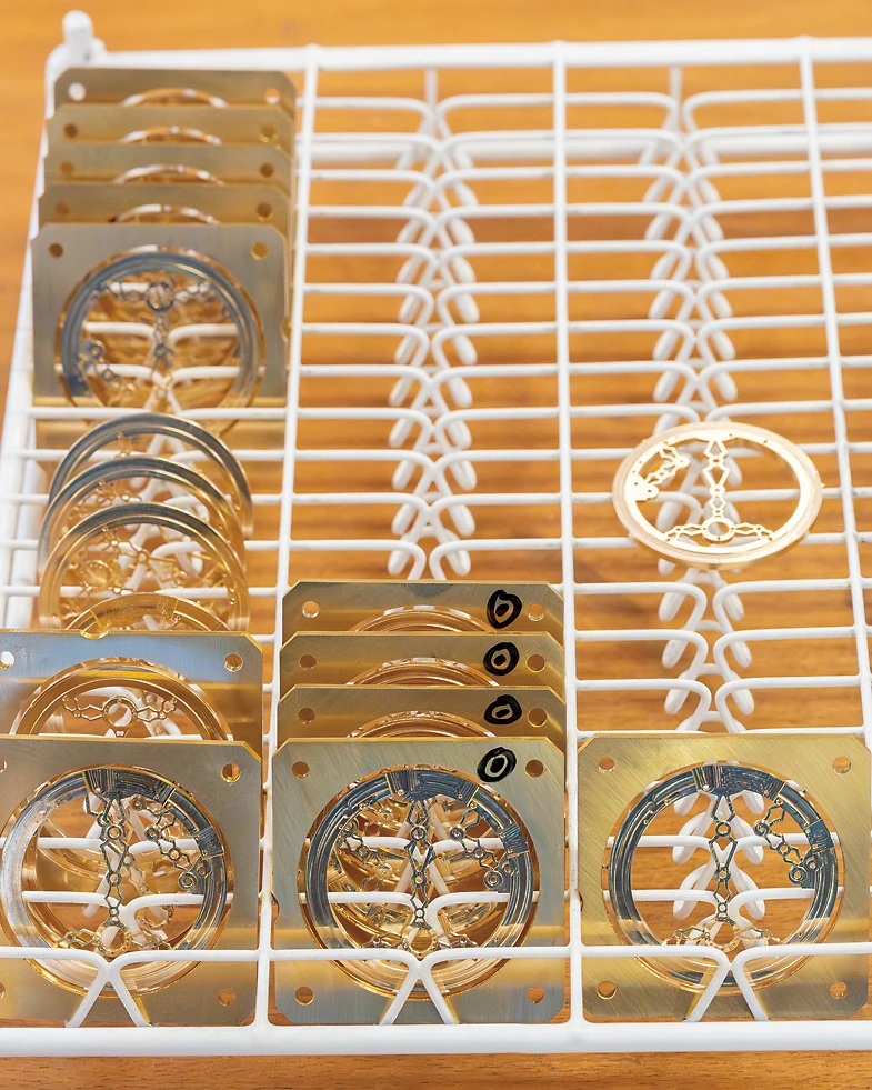 切削上がりの地板