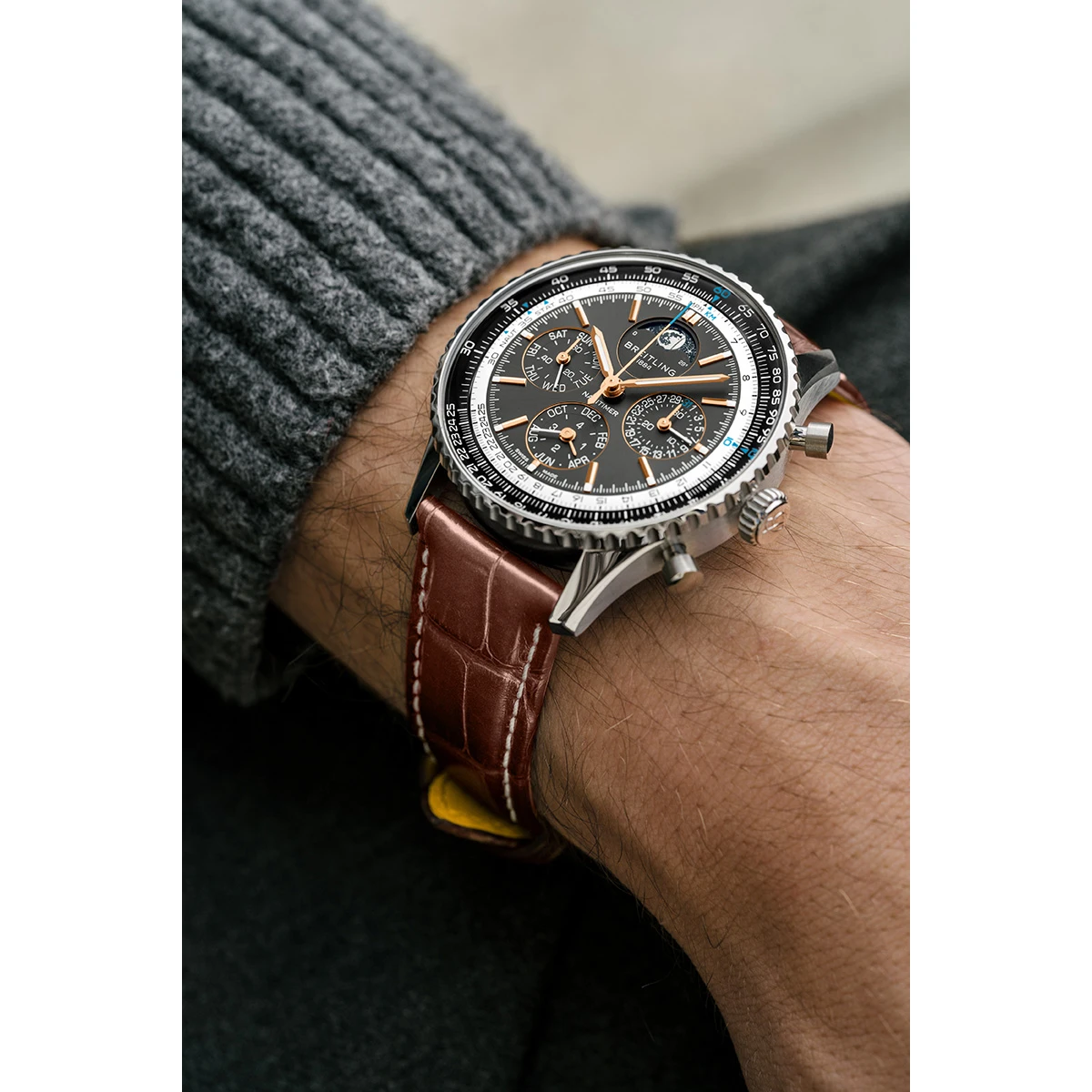 ブライトリング ナビタイマー パーペチュアルカレンダー