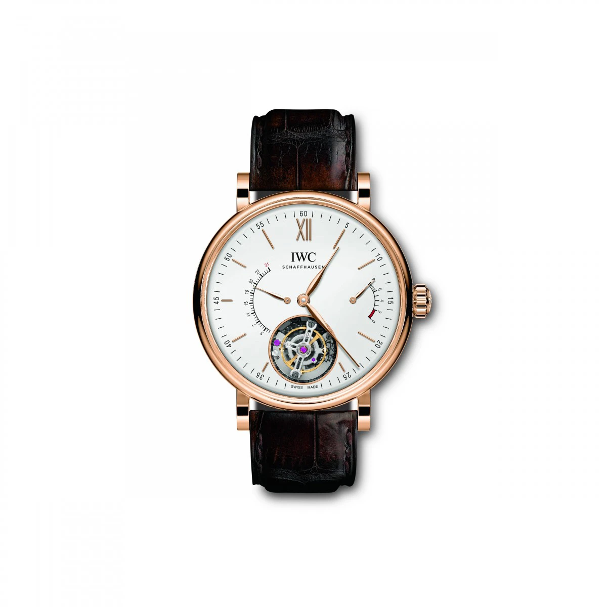 IWC ポートフィノ ハンドワインド トゥールビヨン レトログラード