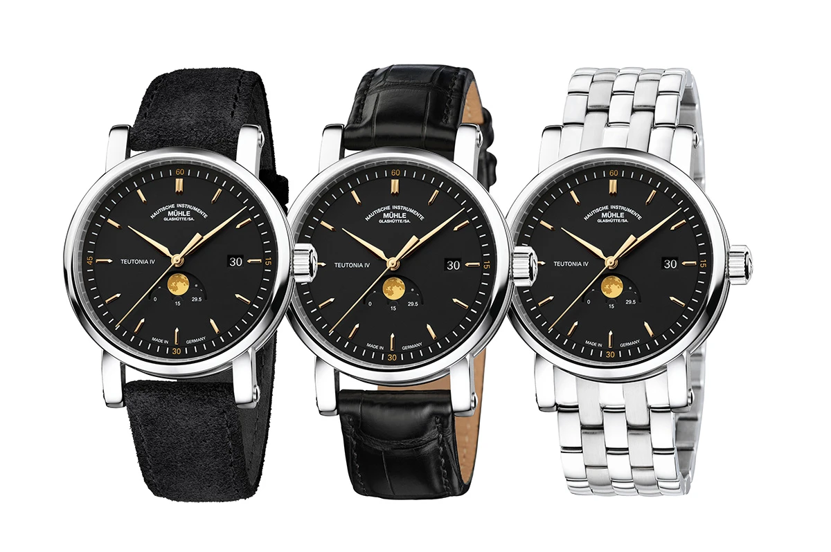 ミューレ グラスヒュッテ テウトニア IV ムーンフェイズ