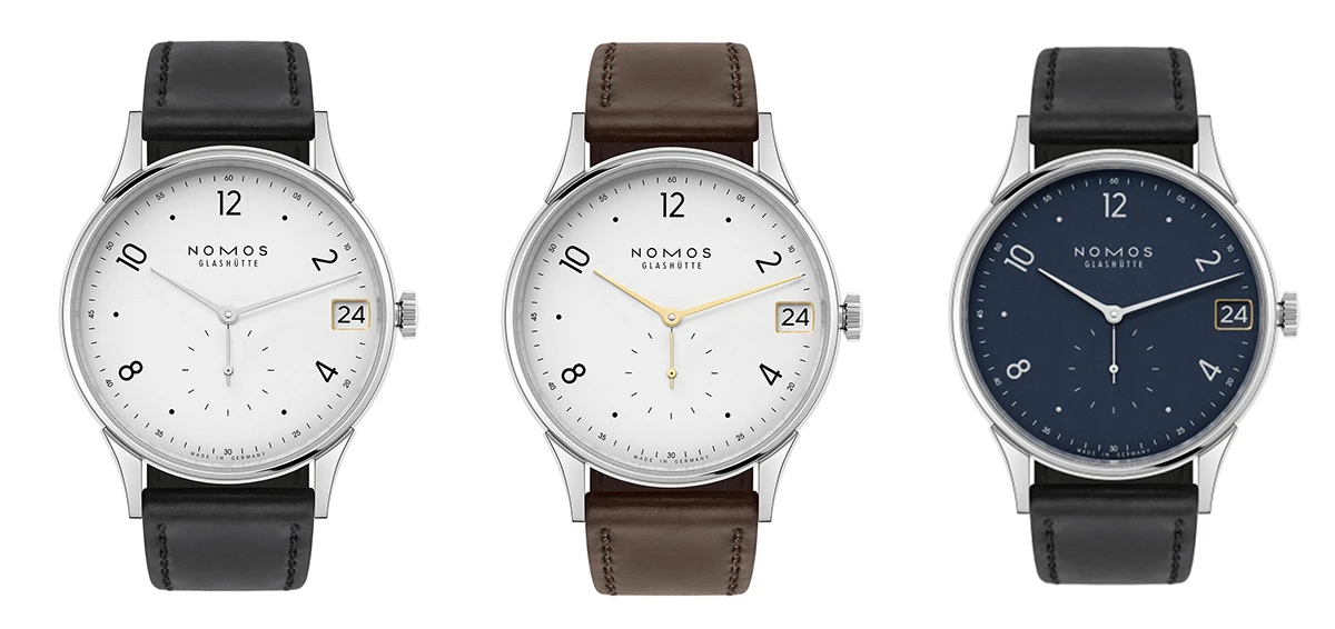 ノモス グラスヒュッテ ミニマティック39 デイト