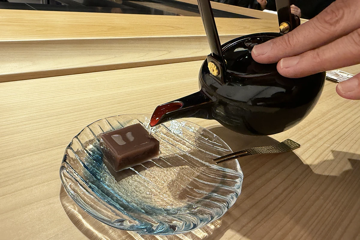 水羊羹と九頭龍 貴醸酒