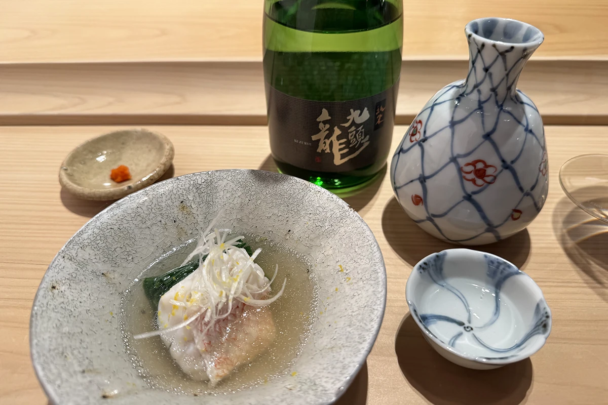 甘鯛と九頭龍 純米