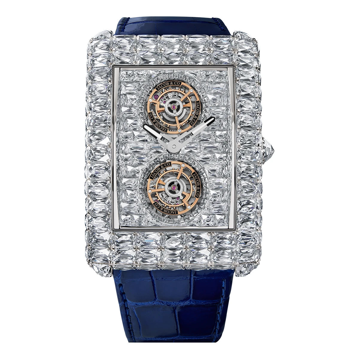 ジェイコブ&コー「ビリオネア ダブル トゥールビヨン エンジェルカット」