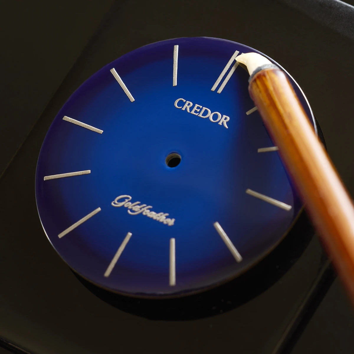 クレドール「ゴールドフェザー 漆芸ダイヤル 限定モデル」Ref.GBBY967