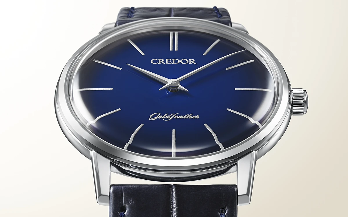 クレドール「ゴールドフェザー 漆芸ダイヤル 限定モデル」Ref.GBBY967