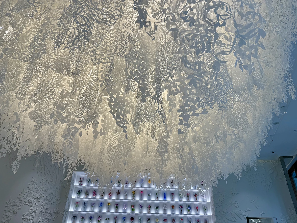 柴田あゆみ氏によるインスタレーション