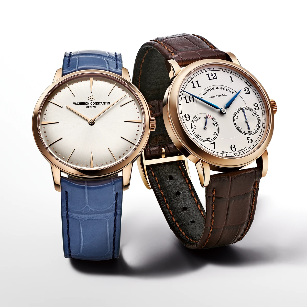 A.ランゲ&ゾーネ「1815 アップ/ダウン」、ヴァシュロン・コンスタンタン「パトリモニー・マニュアルワインディング」