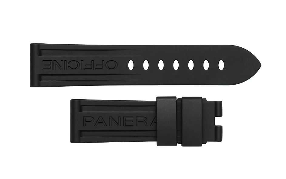 パネライ「ルミノール マリーナ」のラバーストラップ