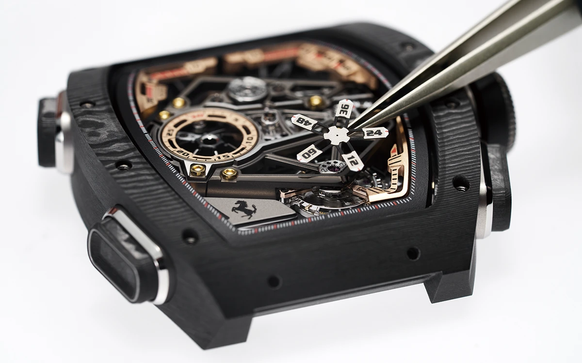 リシャール・ミル「RM 43-01 トゥールビヨン スプリットセコンドクロノグラフ フェラーリ」