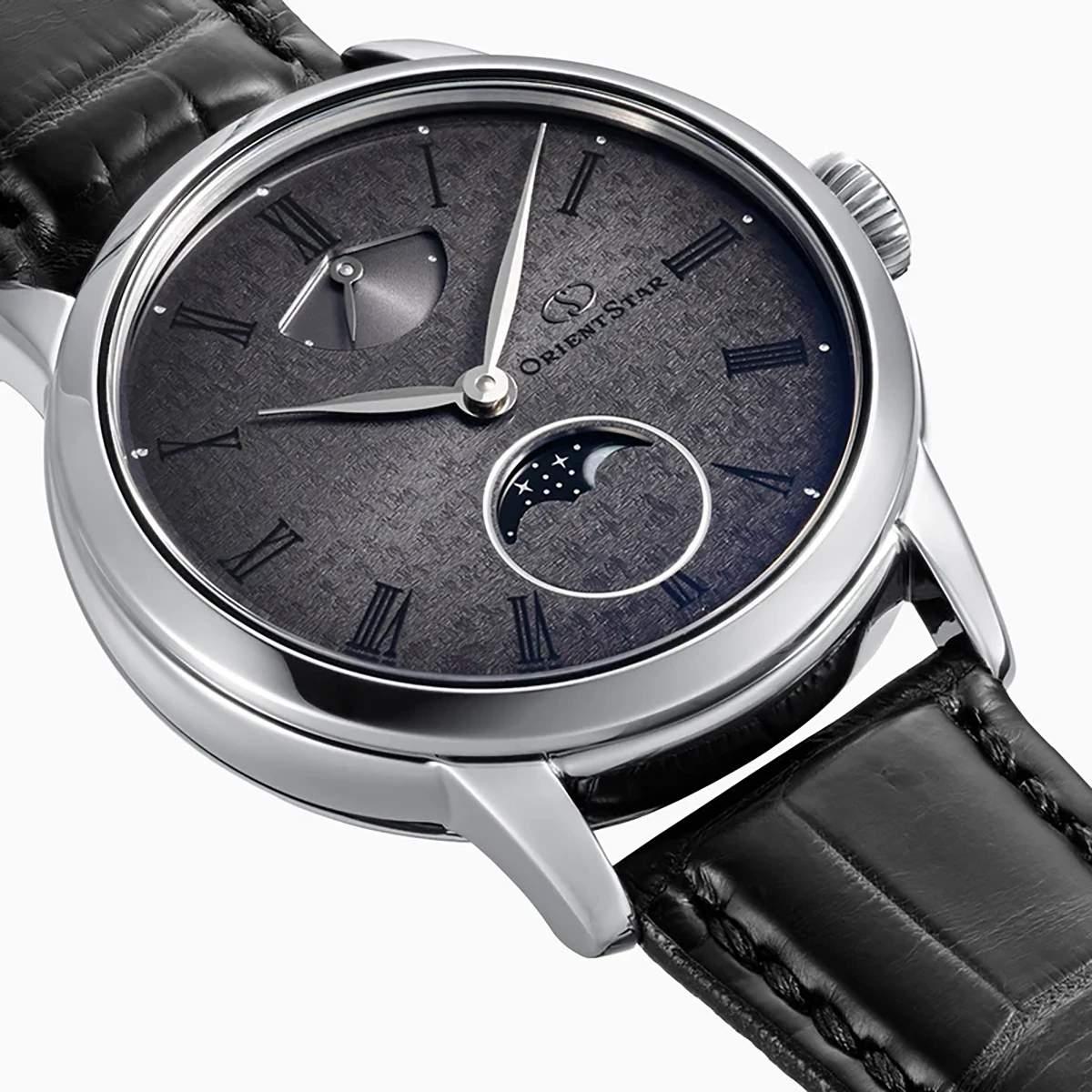 オリエントスター「M45 F8 メカニカルムーンフェイズ ハンドワインディング」Ref.RK-BW0003N