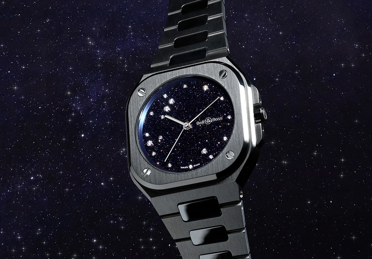 ベル&ロス BR-05 36MM ブルーダイヤモンドイーグル
