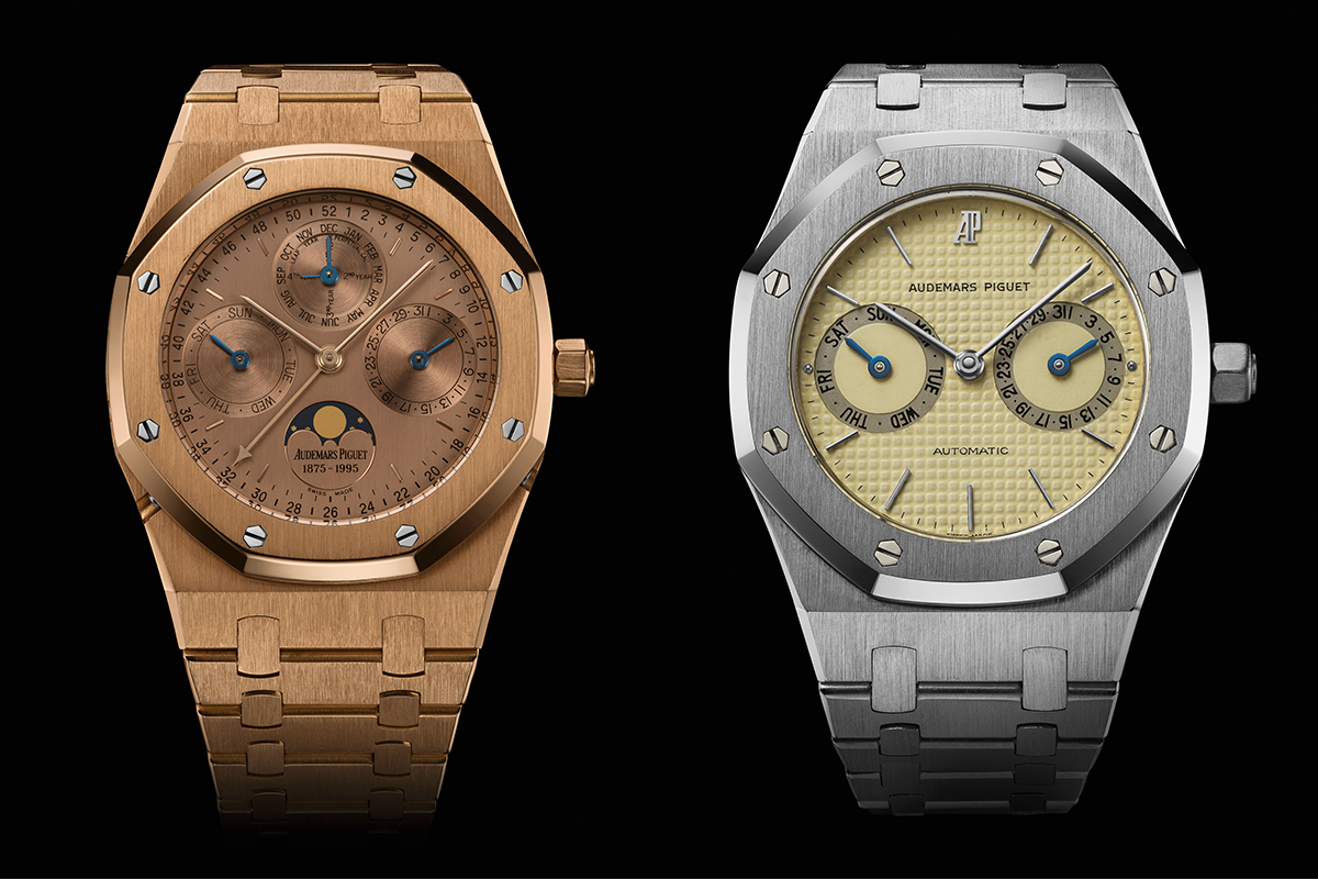 ロイヤル オーク パーペチュアルカレンダー 120周年アニバーサリー, ロイヤル オーク デイデイト