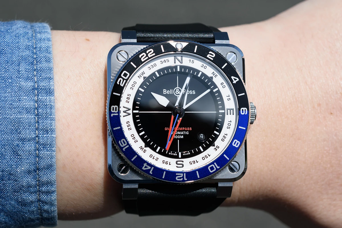 ベル&ロス「BR-03 GMT コンパス」