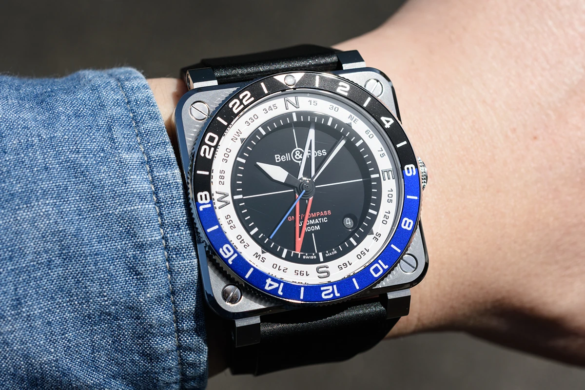 ベル&ロス「BR-03 GMT コンパス」