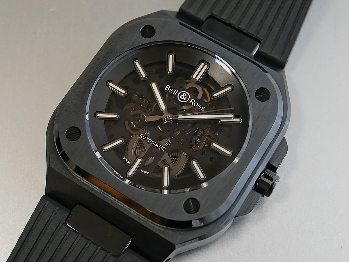 ベル＆ロス「BR 05 スケルトン ブラックセラミック」