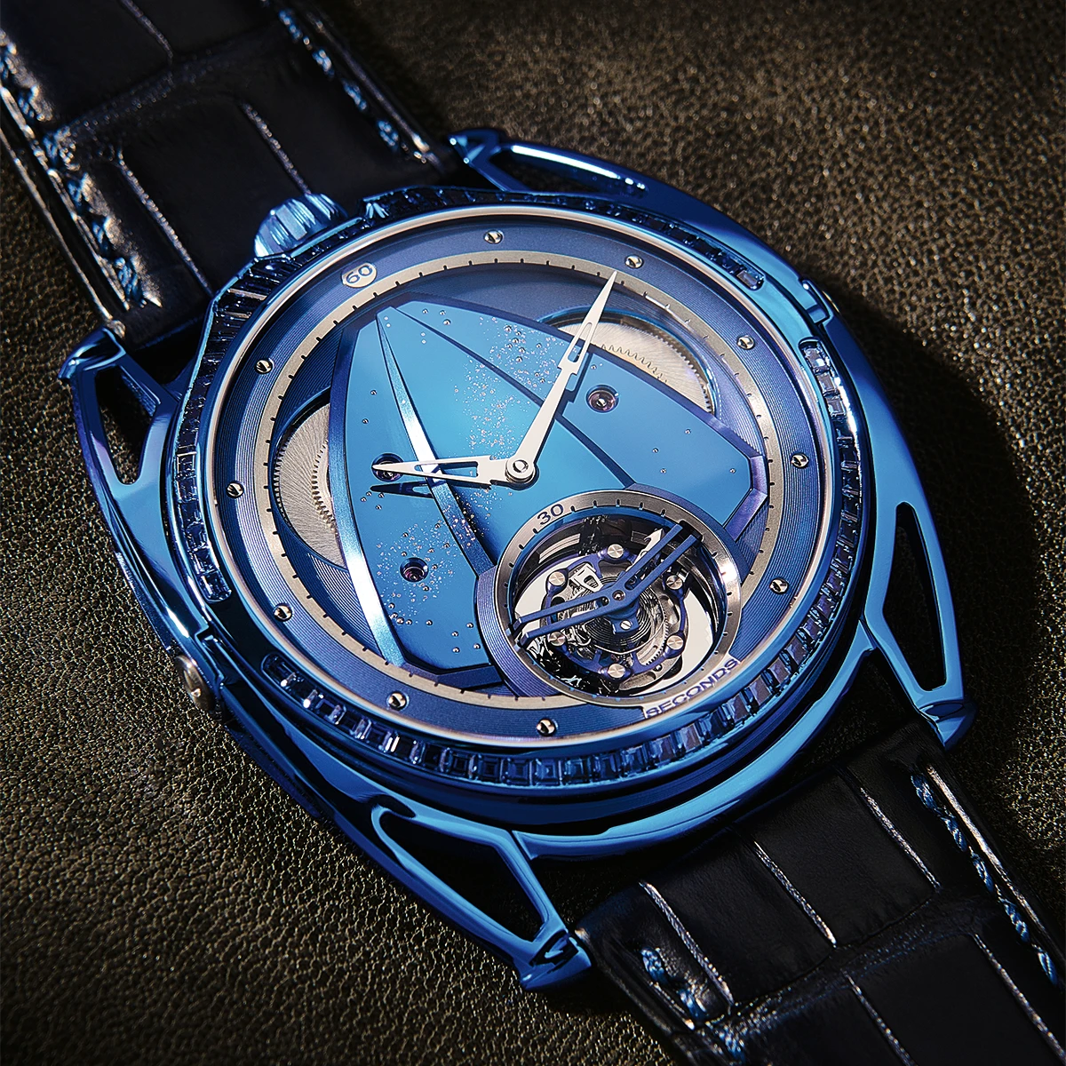 ドゥ・ベトゥーン「DB28 カインド オブ ブルー トゥールビヨン」