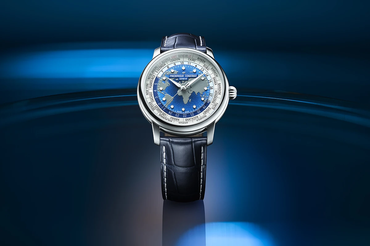フレデリック・コンスタント「クラシック ワールドタイマー マニュファクチュール」