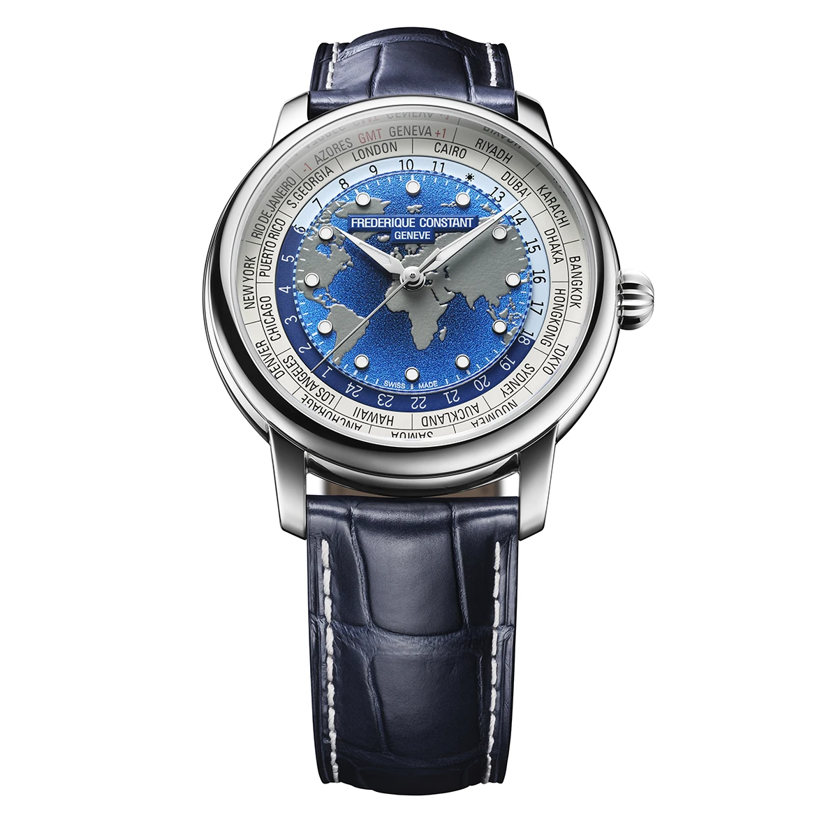 フレデリック・コンスタント「クラシック ワールドタイマー マニュファクチュール」Ref.Cal.FC-719