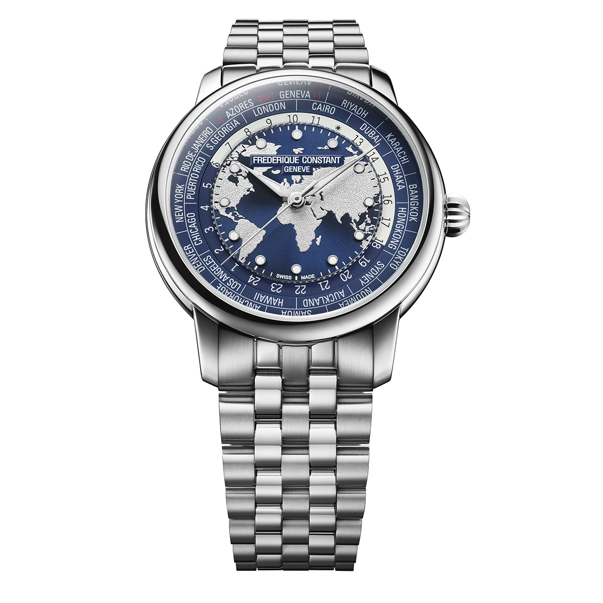 フレデリック・コンスタント「クラシック ワールドタイマー マニュファクチュール」Ref.Cal.FC-719