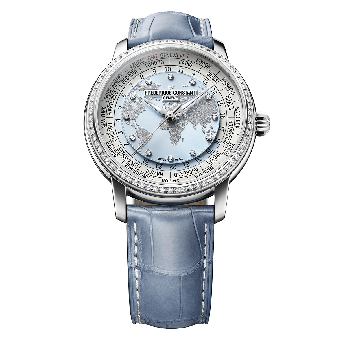 フレデリック・コンスタント「クラシック ワールドタイマー マニュファクチュール」Cal.FC-719LBWD3DH6