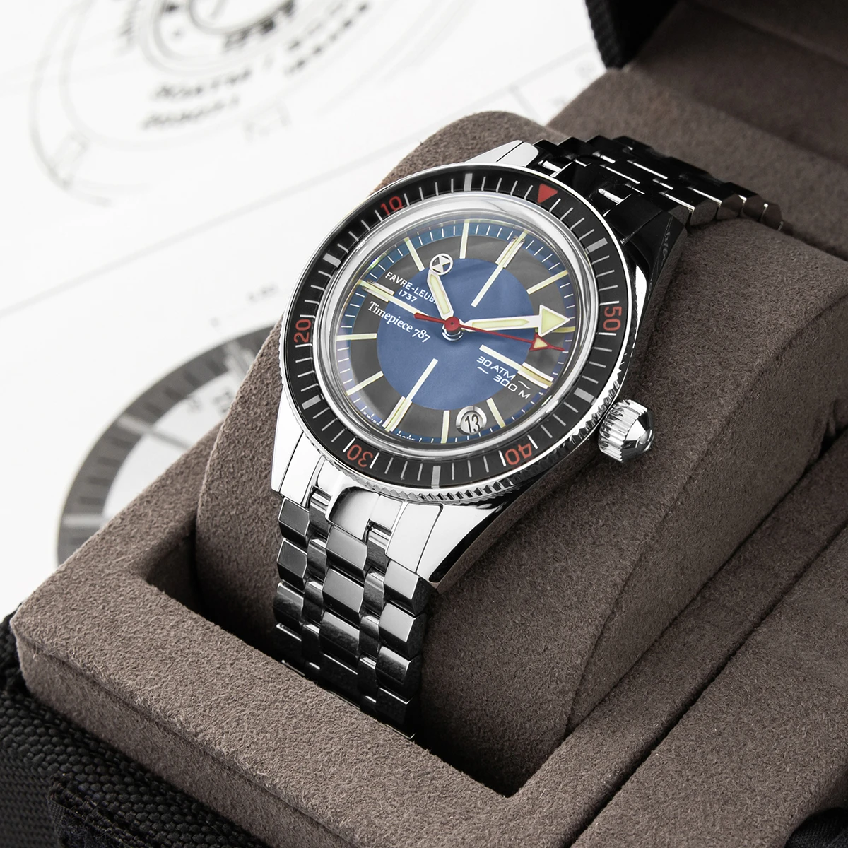 ファーブル・ルーバ「ディープ レイダー リバイバル x タイムピース 787」