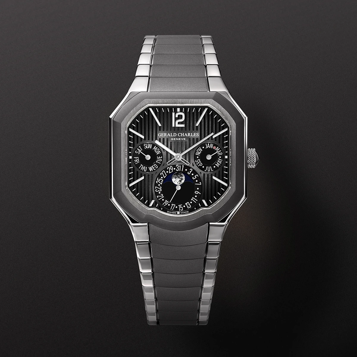 ジェラルド・チャールズ「マスターリンク パーペチュアルカレンダー」Ref.ML11.0-TNBR-TNSB-BR00SR-TNDP