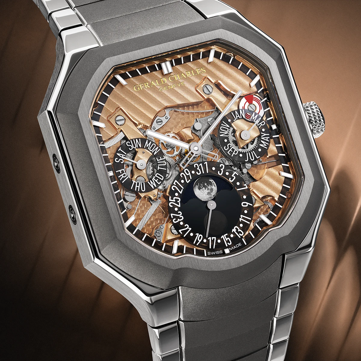 ジェラルド・チャールズ「マスターリンク パーペチュアルカレンダー」Ref.ML11.0-TNBR-TNSB-SP31PS-TNDP