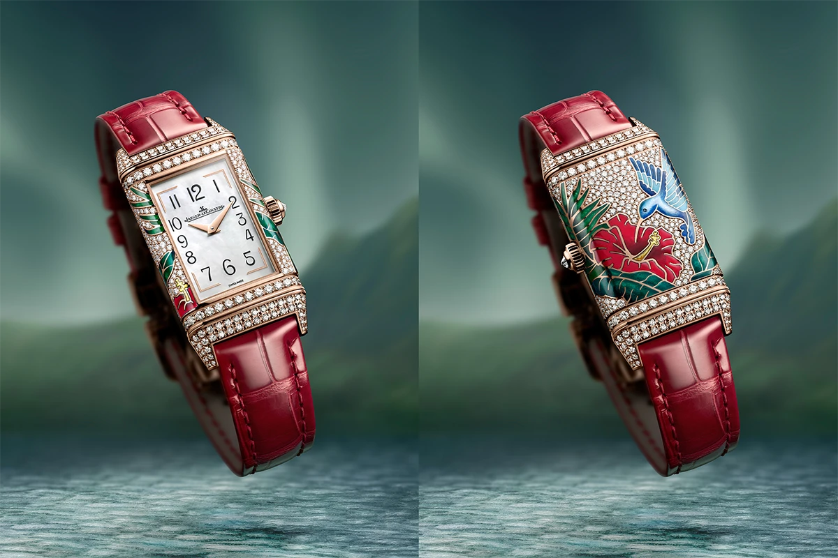 ジャガー・ルクルト「レベルソ・ワン・ハイビスカス・ローザ」Ref.Q3292425