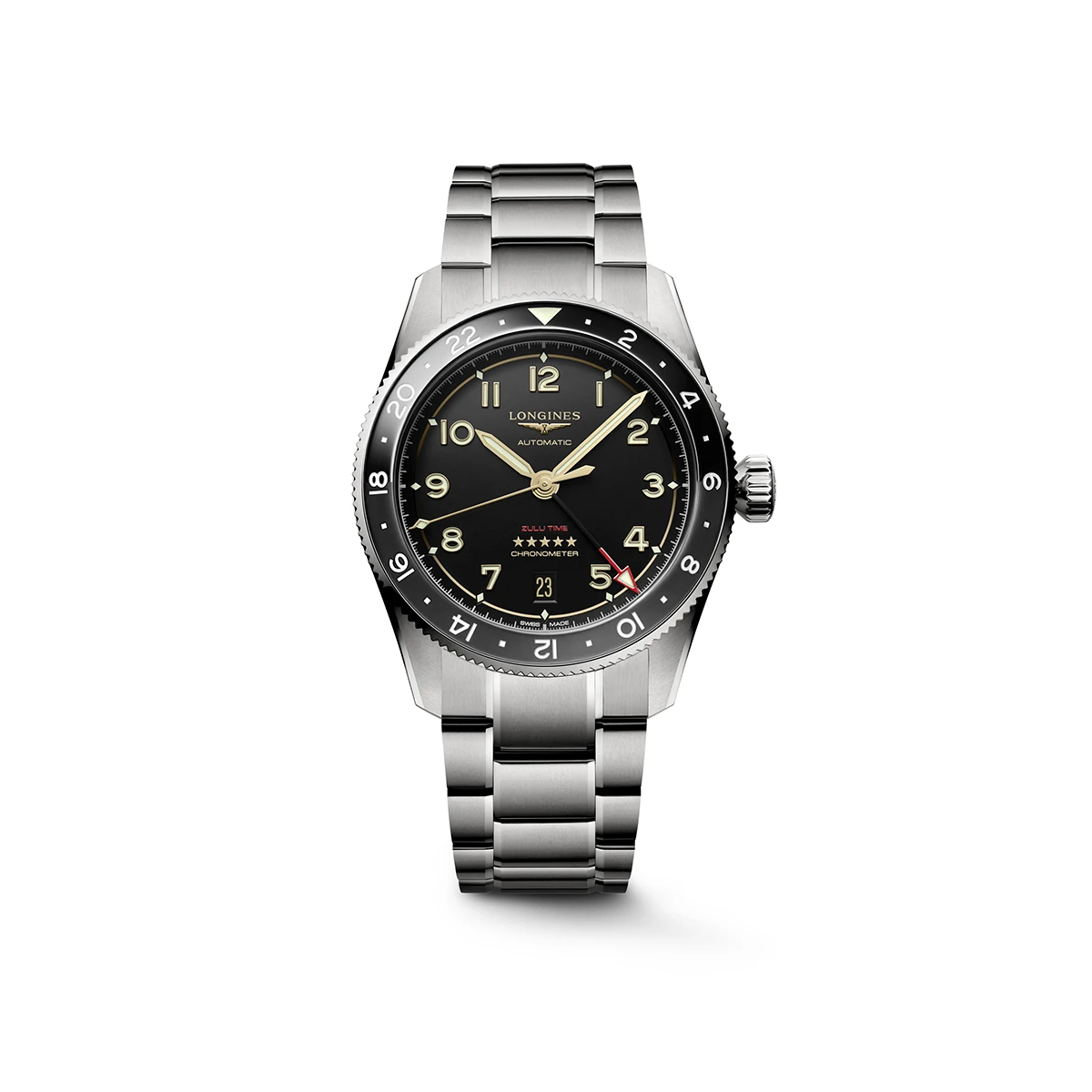 ロンジン「ロンジン スピリット ズールータイム」Ref.L3.802.1.53.6