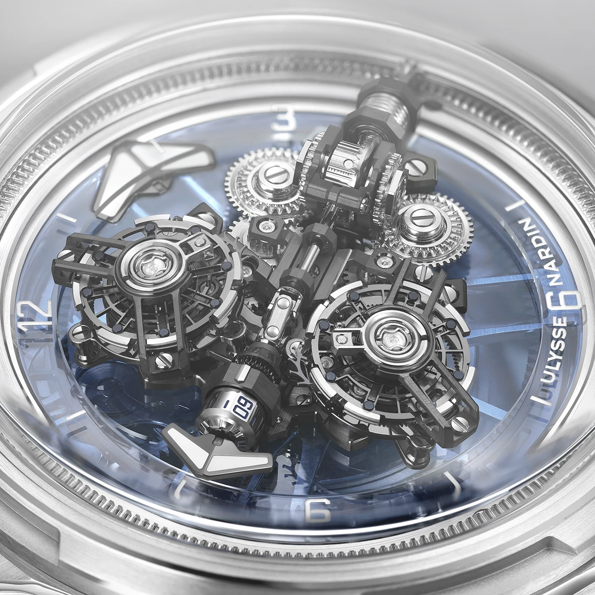 ユリス・ナルダン「スーパーフリーク」Ref.2520-500LE-3A-BLUE/3A