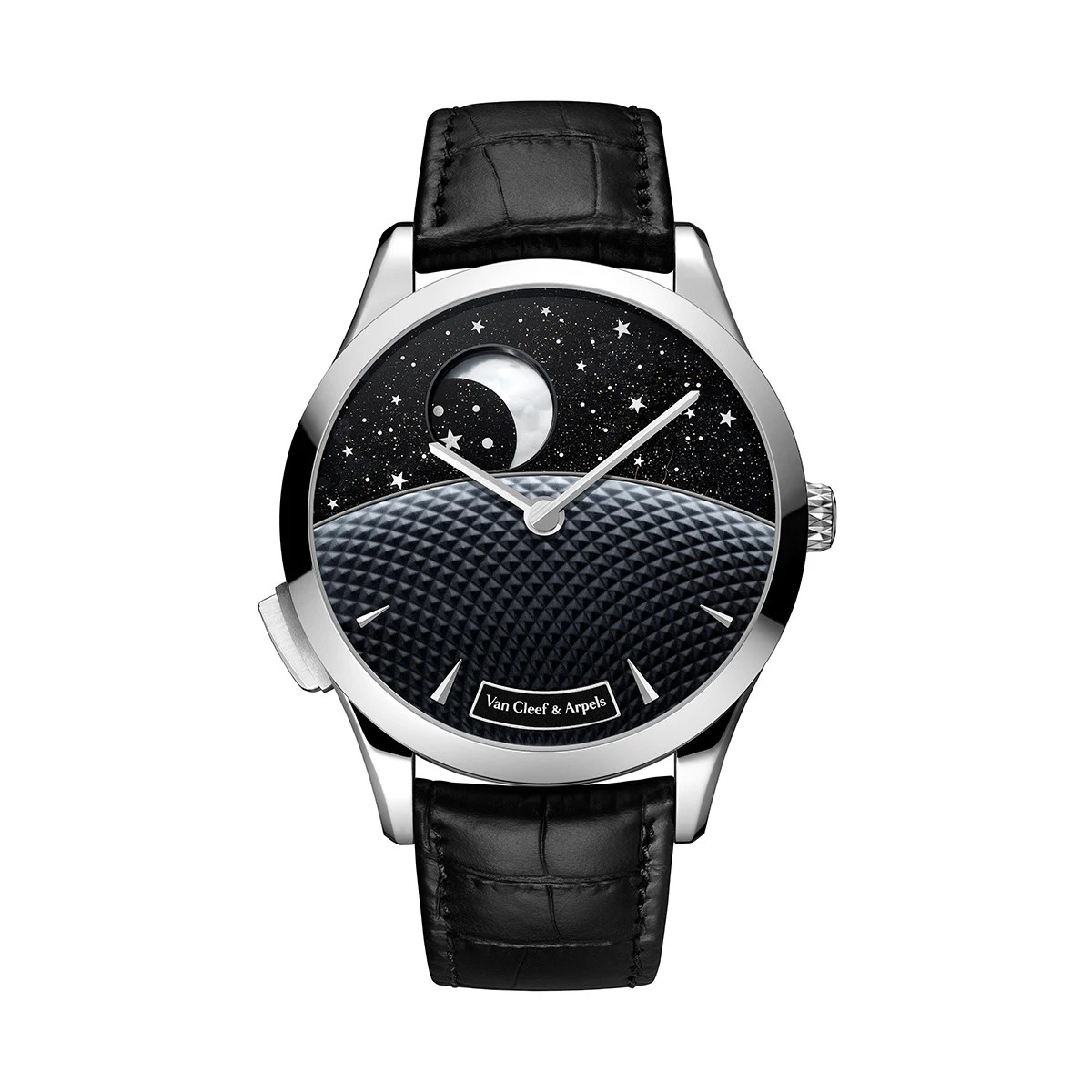 ヴァン クリーフ＆アーペル「ミッドナイト ジュール ニュイ ファーズ ドゥ リュンヌ ウォッチ」