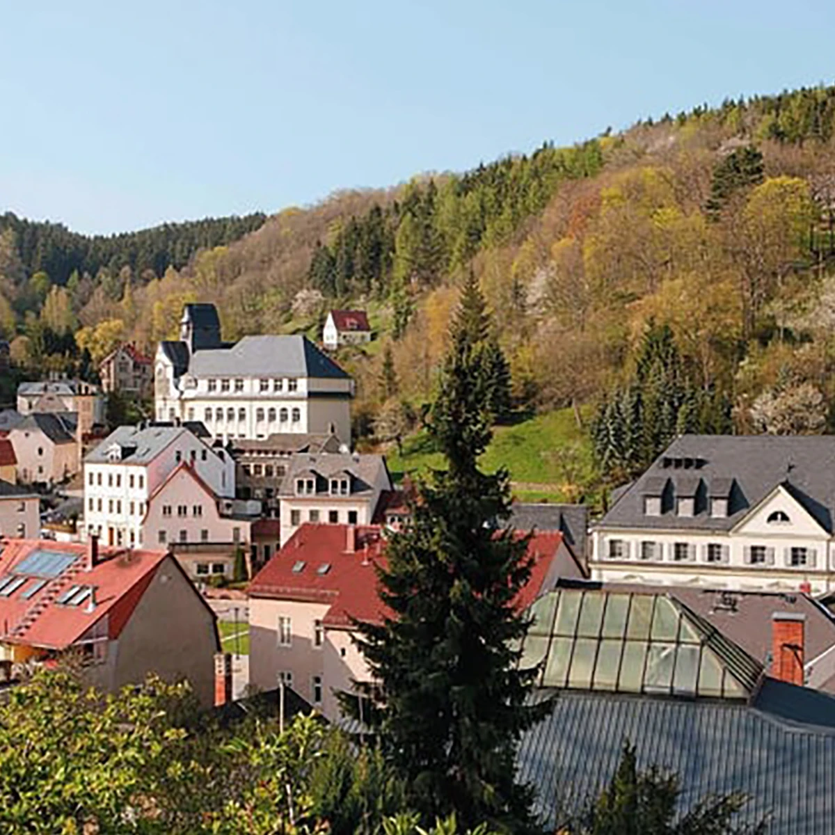 グラスヒュッテの現在の風景