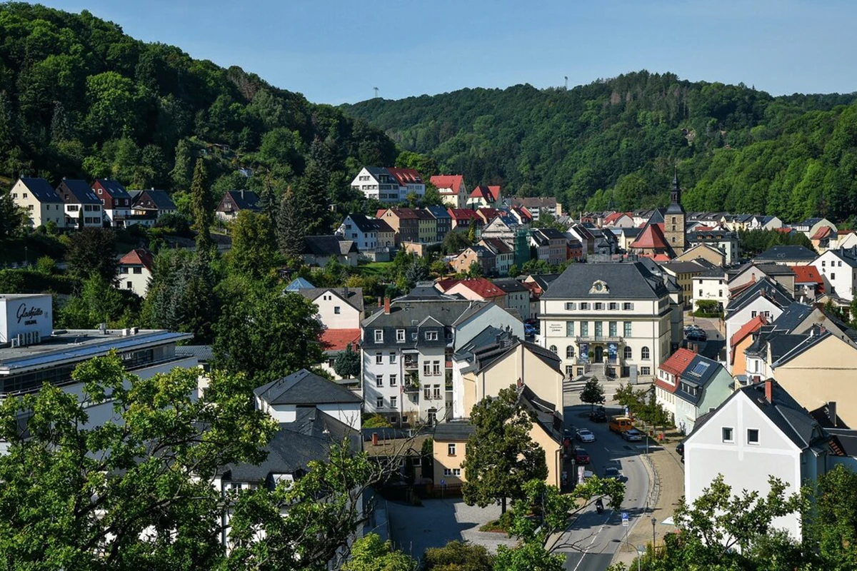 現代のグラスヒュッテの風景