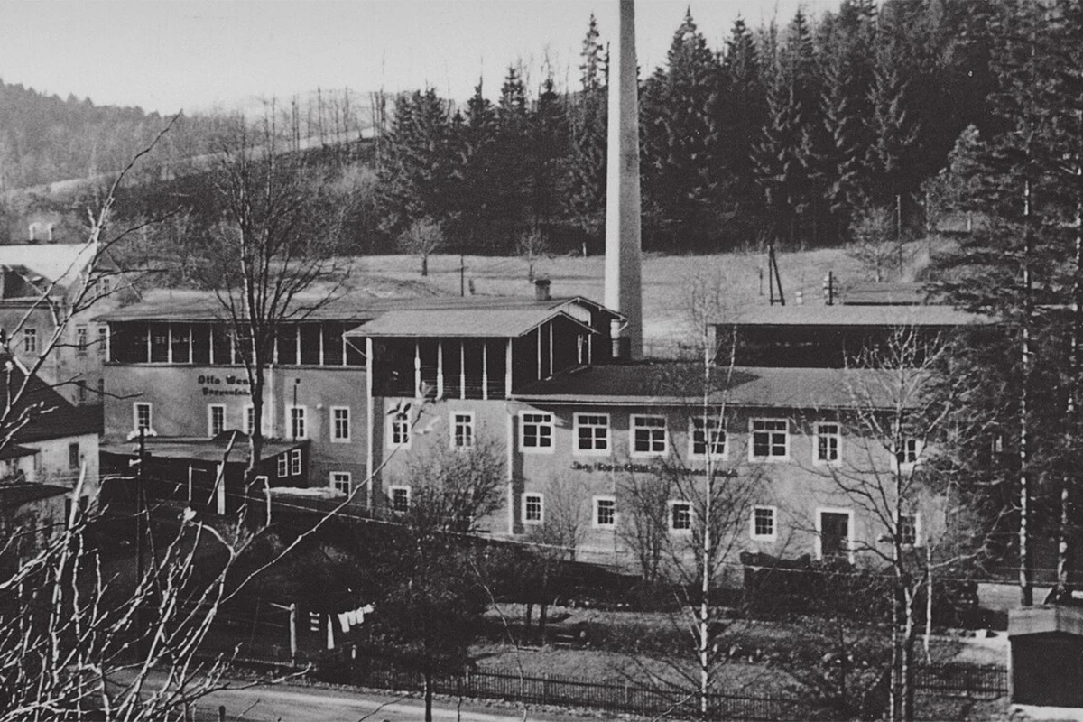 戦前のミューレ・グラスヒュッテの工場