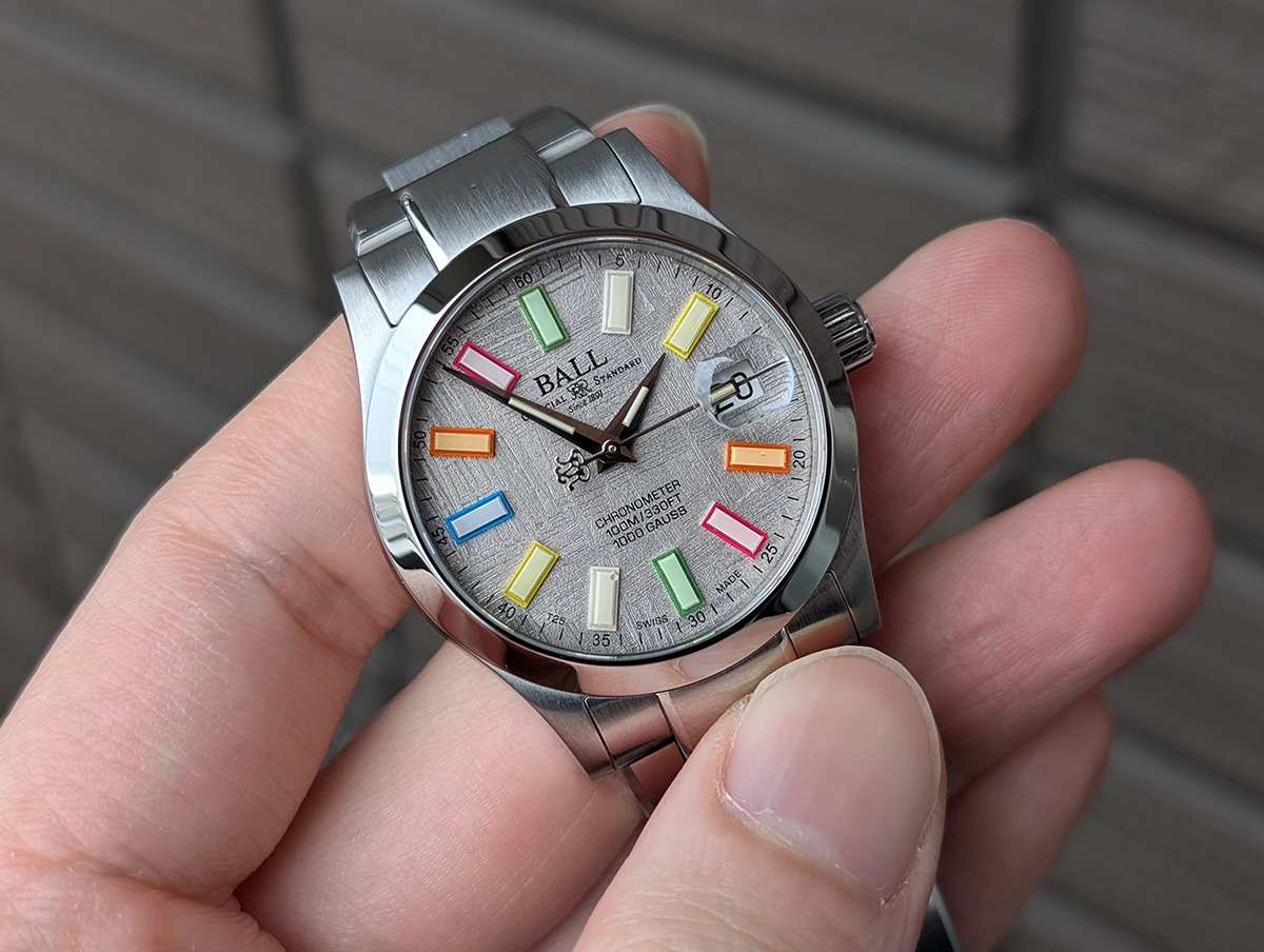 ボールウォッチ「マーベライト クロノメーター 36 メテオライト」Ref.NL9616C-S6CJ-MSLR