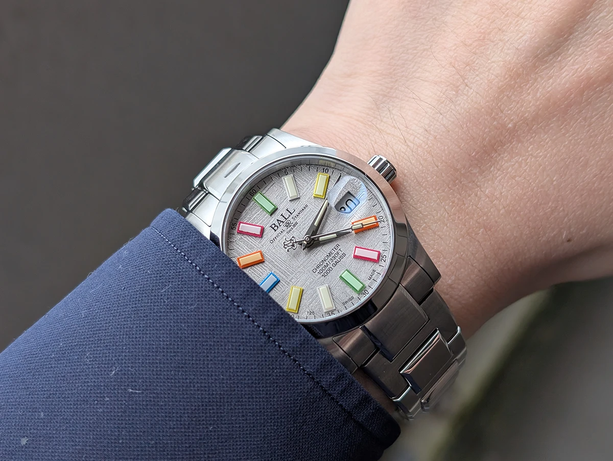 ボールウォッチ「マーベライト クロノメーター 36 メテオライト」Ref.NL9616C-S6CJ-MSLR